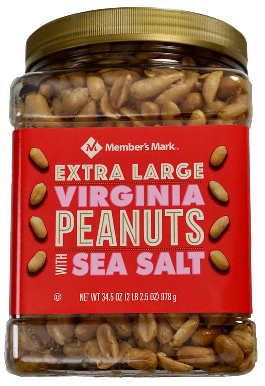 Member's Mark Extra Large Virginia Peanuts (34.5 oz.)