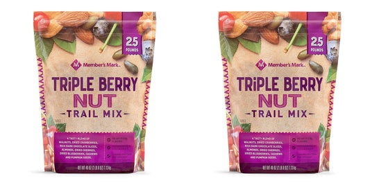 Member's Mark Triple Berry Nut Trail Mix (2.5 lbs.) Set of 2