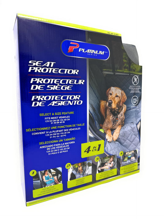 Machimpex Platinum Series Seat Protector Two Sizes fits Most Cars & SUV’s