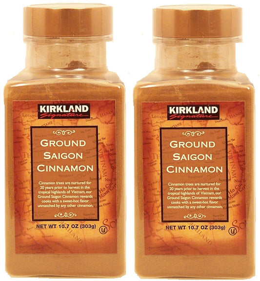 2 Pack - Kirkland Signature Ground Saigon Cinnamon 303g