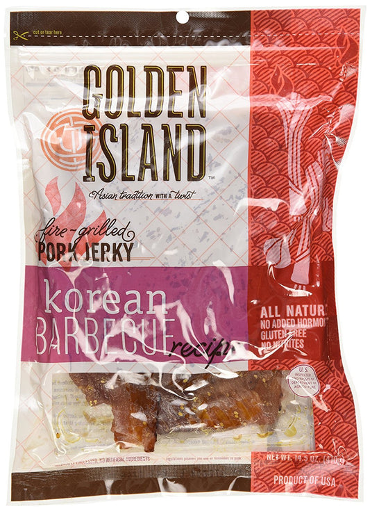 Golden Island YhrGCD Korean BBQ Pork, 14.5 oz (4 pack)