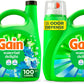 Gain + OXI Liquid Laundry Detergent 107 fl oz, 159 loads