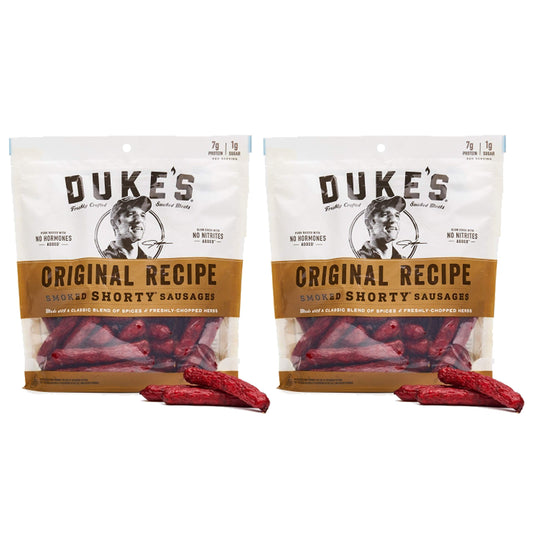 Duke's Smoked Shorty Sausages, Original Recipe, 16.0 oz (2 Pack)