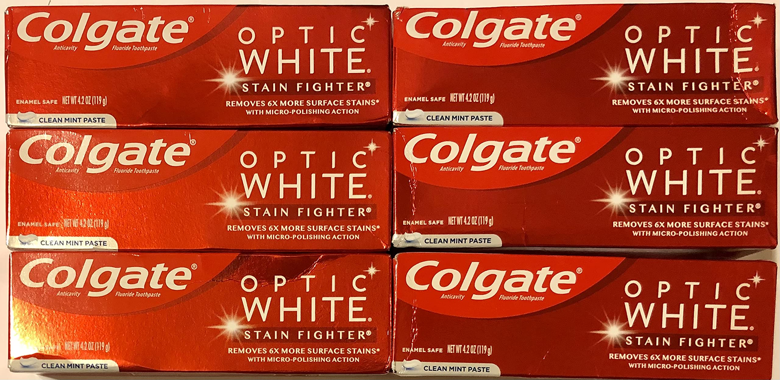 Retailer Colgate Colgate Optic White Non-Hp Stain Fighter Clean Mint – BabyLuck Retail