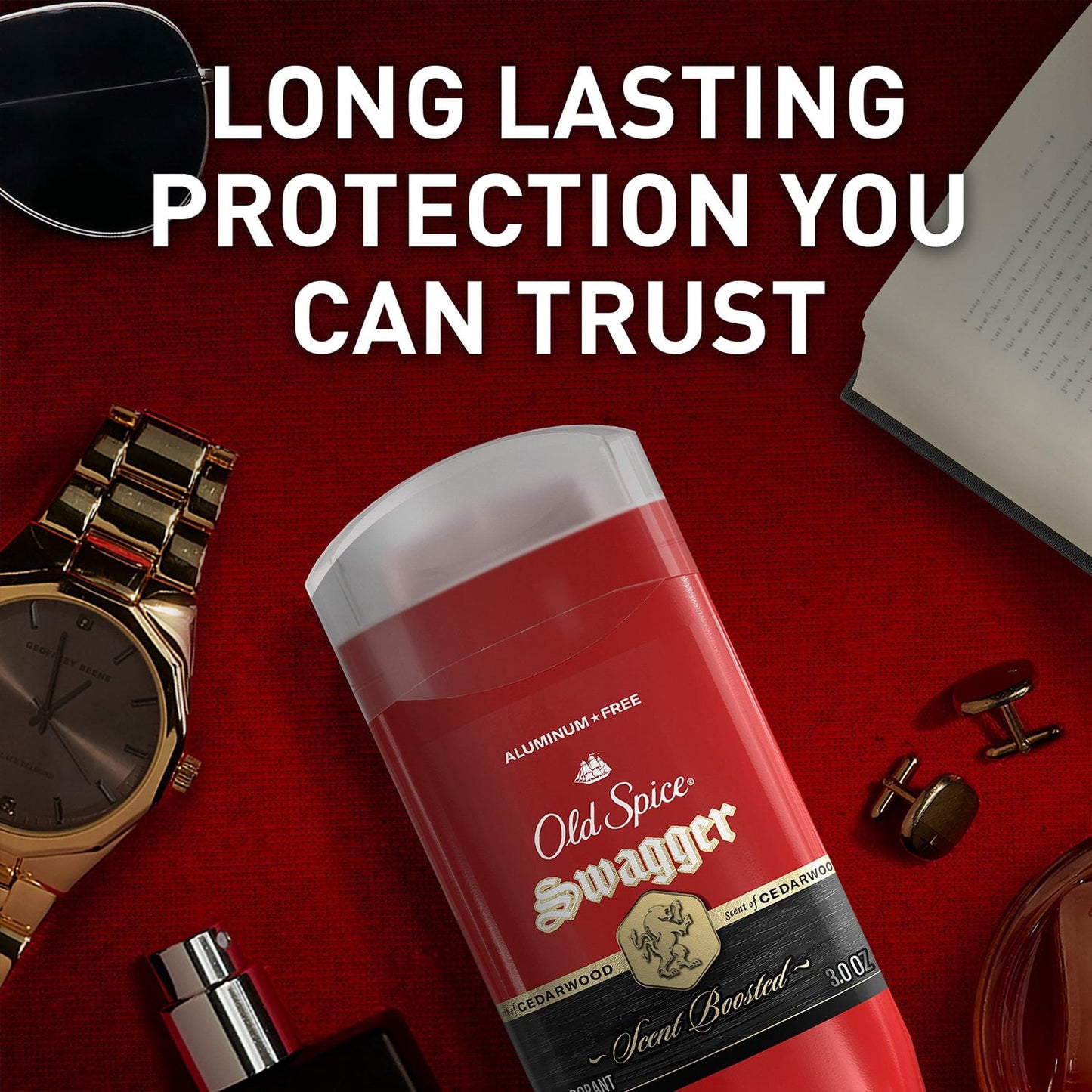 Old Spice Swagger Deodorant, Aluminum-Free, 3 oz., 4 pk.