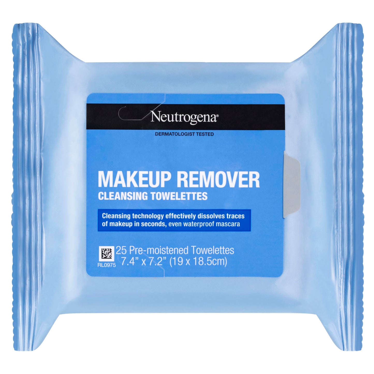 Neutrogena Makeup Remover Wipes, Daily Facial Cleanser Towelettes, Gently Removes Oil & Makeup, Alcohol-Free Makeup Wipes, 25 ct