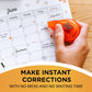 BIC Wite-Out Brand EZ Correct Correction Tape, White, Fast, Clean & Easy To Use, Tear-Resistant Tape, 6-Count