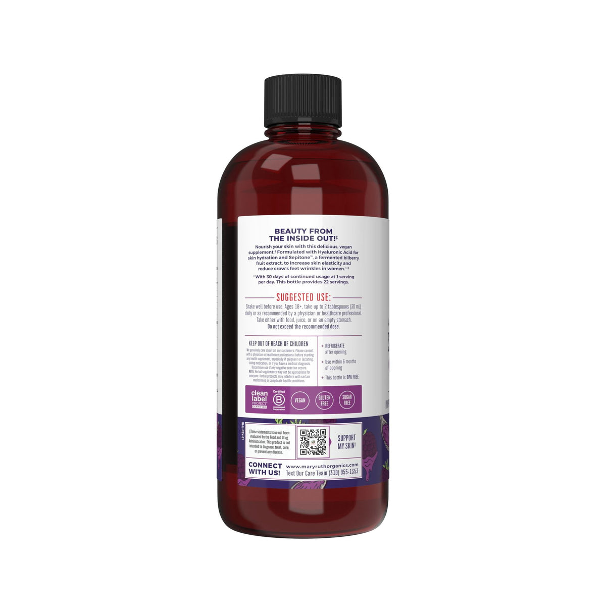 MaryRuth's Skin Restore & Renew, Liquid Supplement, 22 fl. oz., 2 pk.