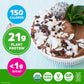 Orgain Organic 21g Plant-Based Protein Powder, Creamy Chocolate Fudge 2.74 lbs.
