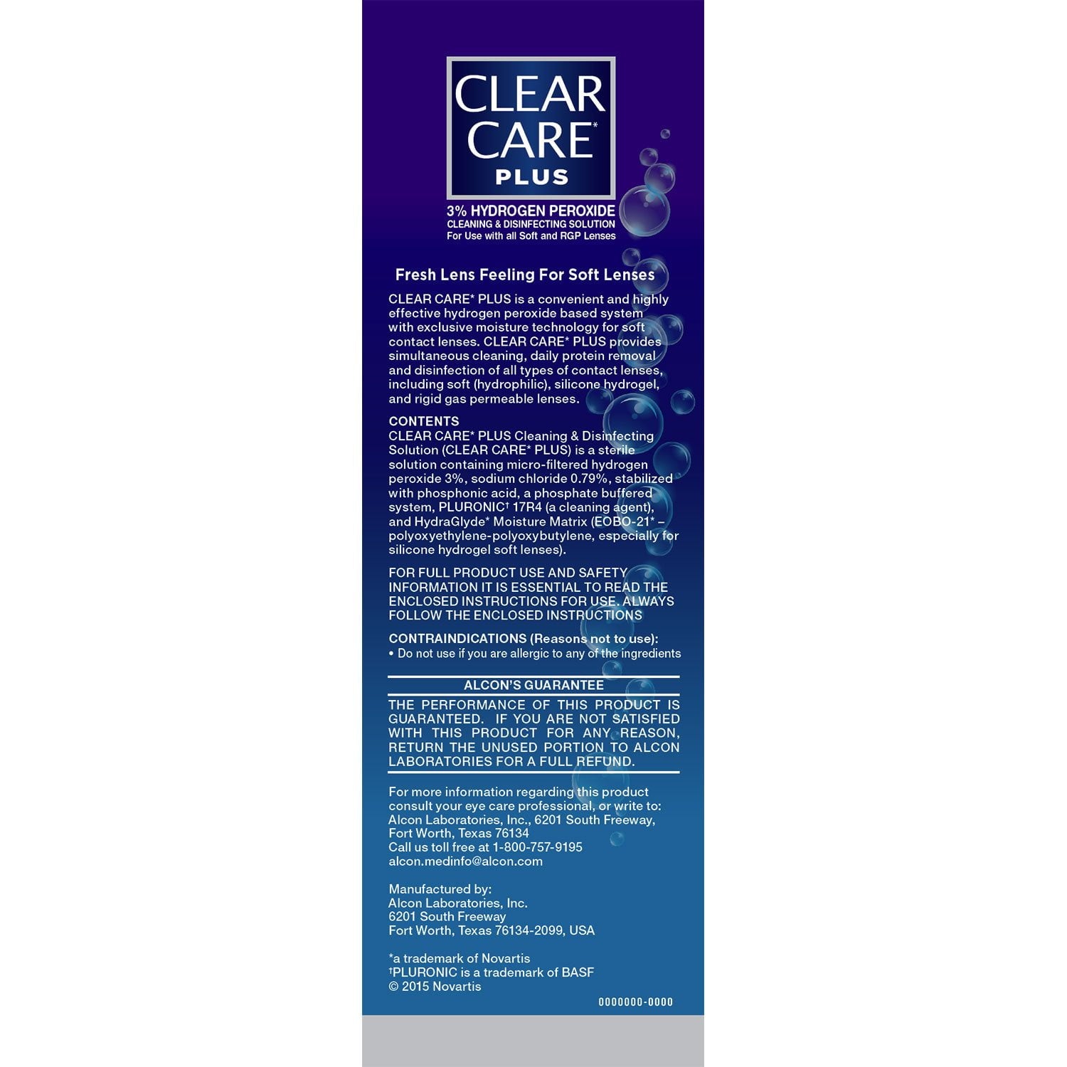 Clear Care Plus Cleaning & Disinfecting Solution, 16 fl. oz., 2 pk.