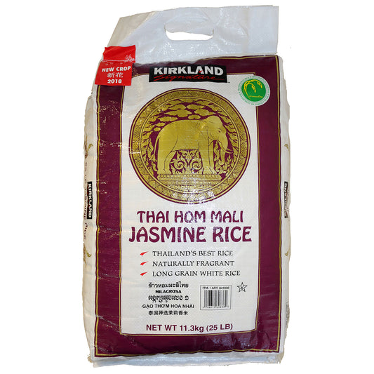 KIRKLAND SIGNATURE THAI JASMINE RICE 25 LB