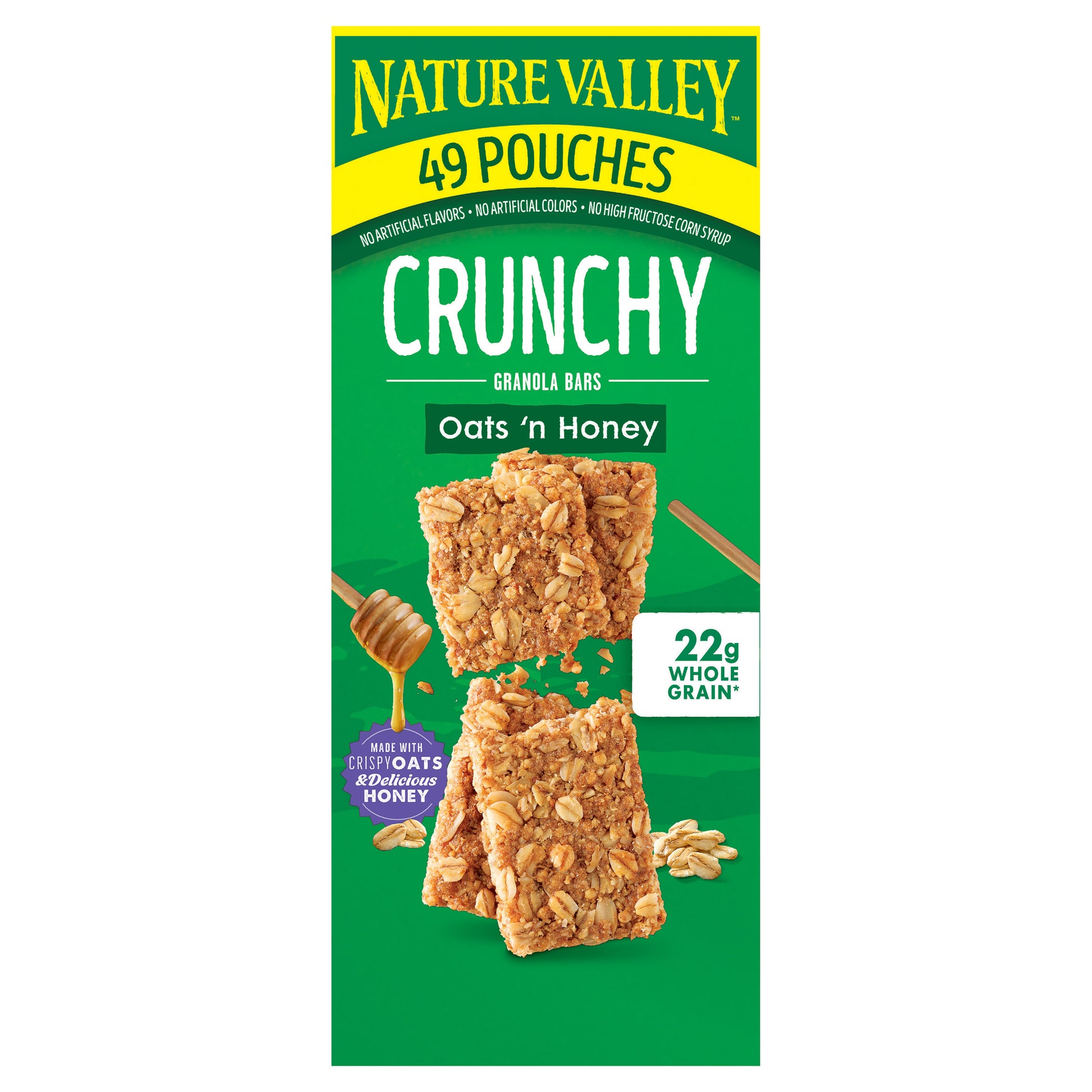 NATURE VALLEY OATS 'N HONEY BARS 49/ 1.5 OZ