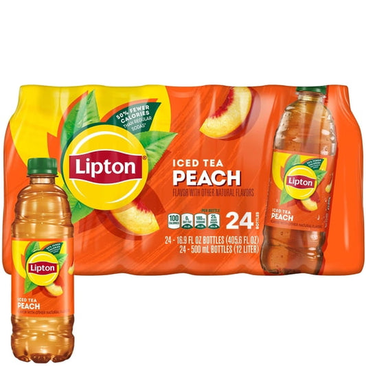 Lipton Peach Iced Tea 16.9 fl. oz., 24 pk.