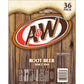 A&W Root Beer Soda 12 fl. oz., 36 pk.