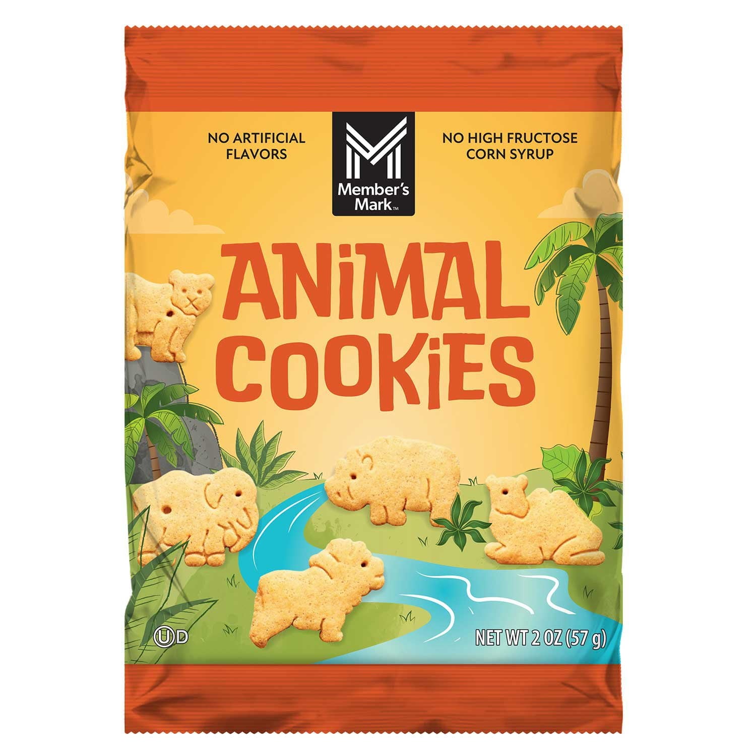 Members Mark Animal Cookies 2 oz., 36 pk.