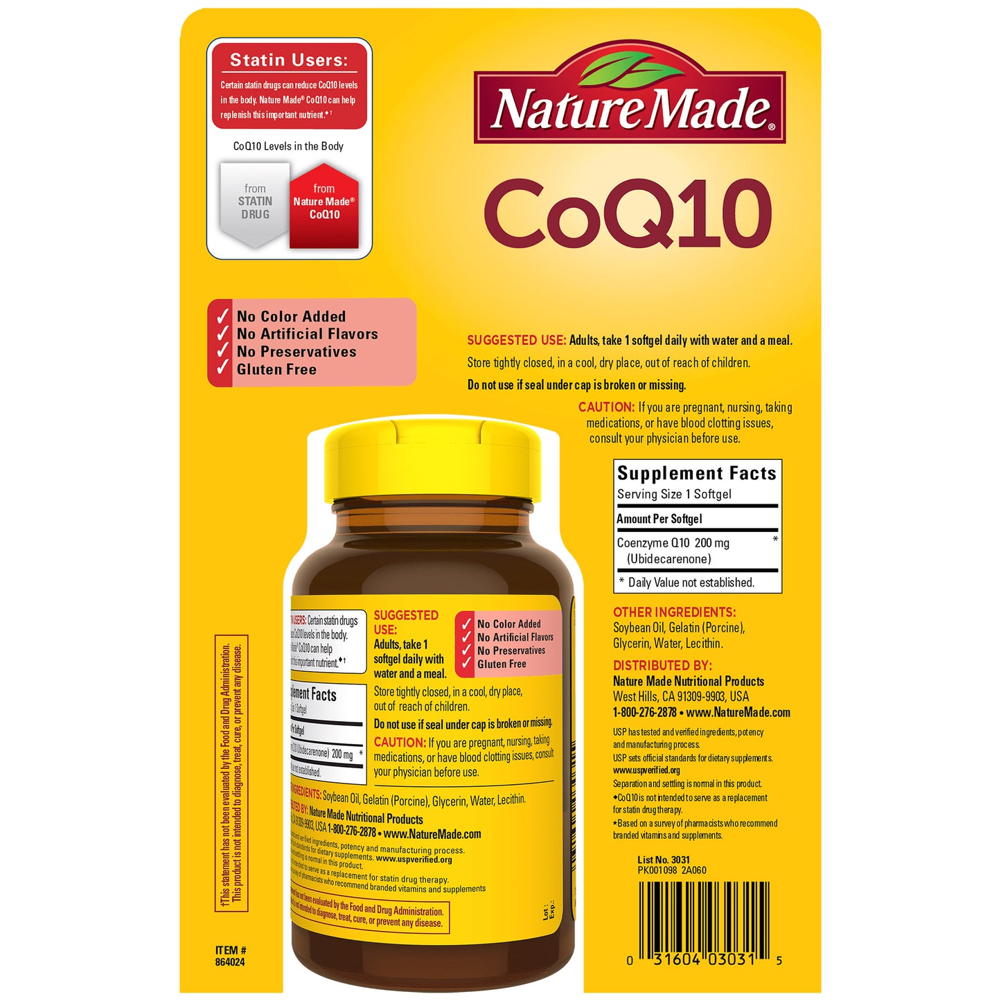 Nature Made CoQ10 140 ct