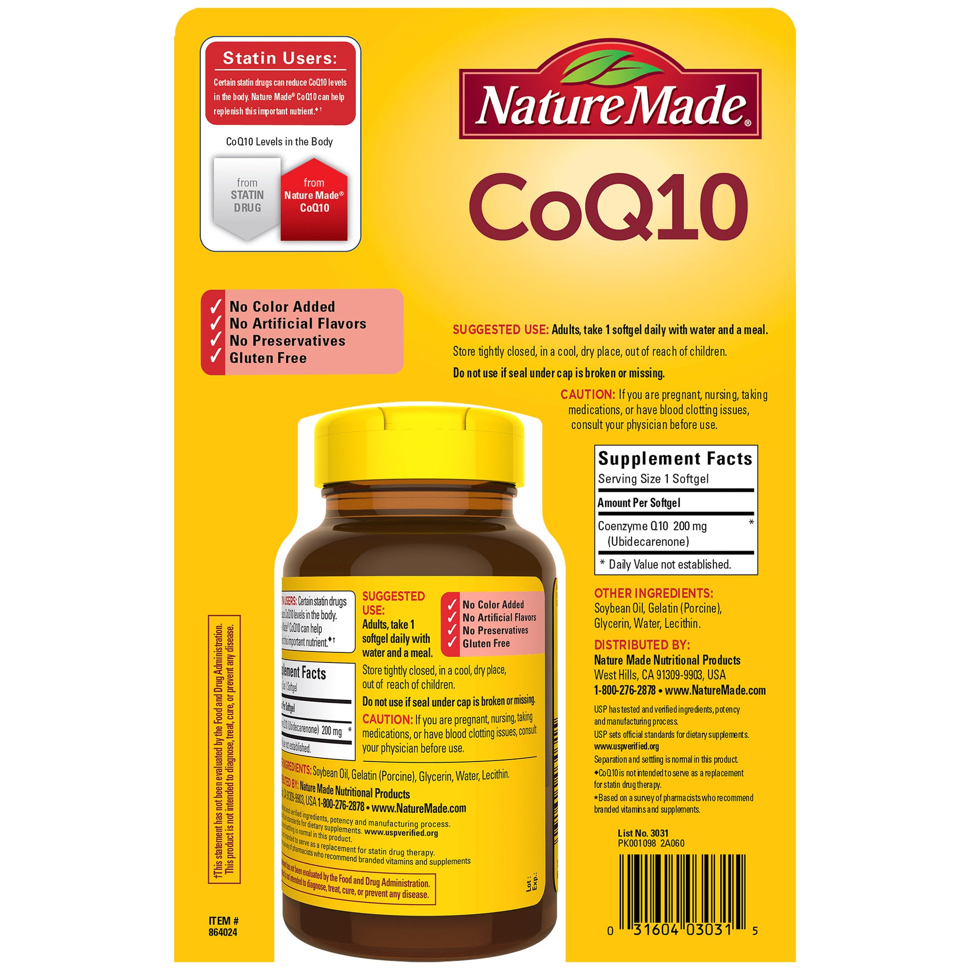 Nature Made CoQ10 140 ct