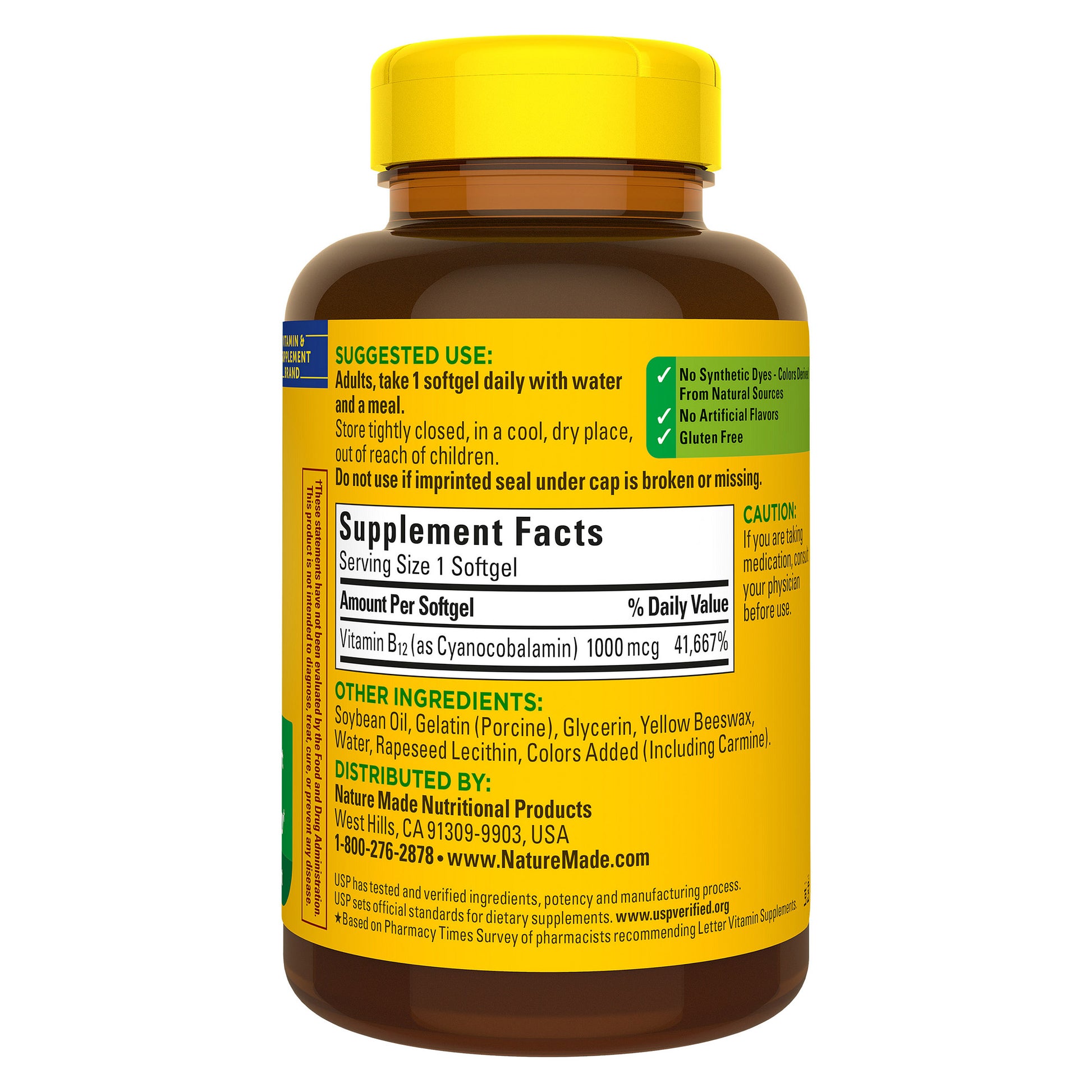 NATURE MADE VITAMIN B-12 1000MCG 400 COUNT