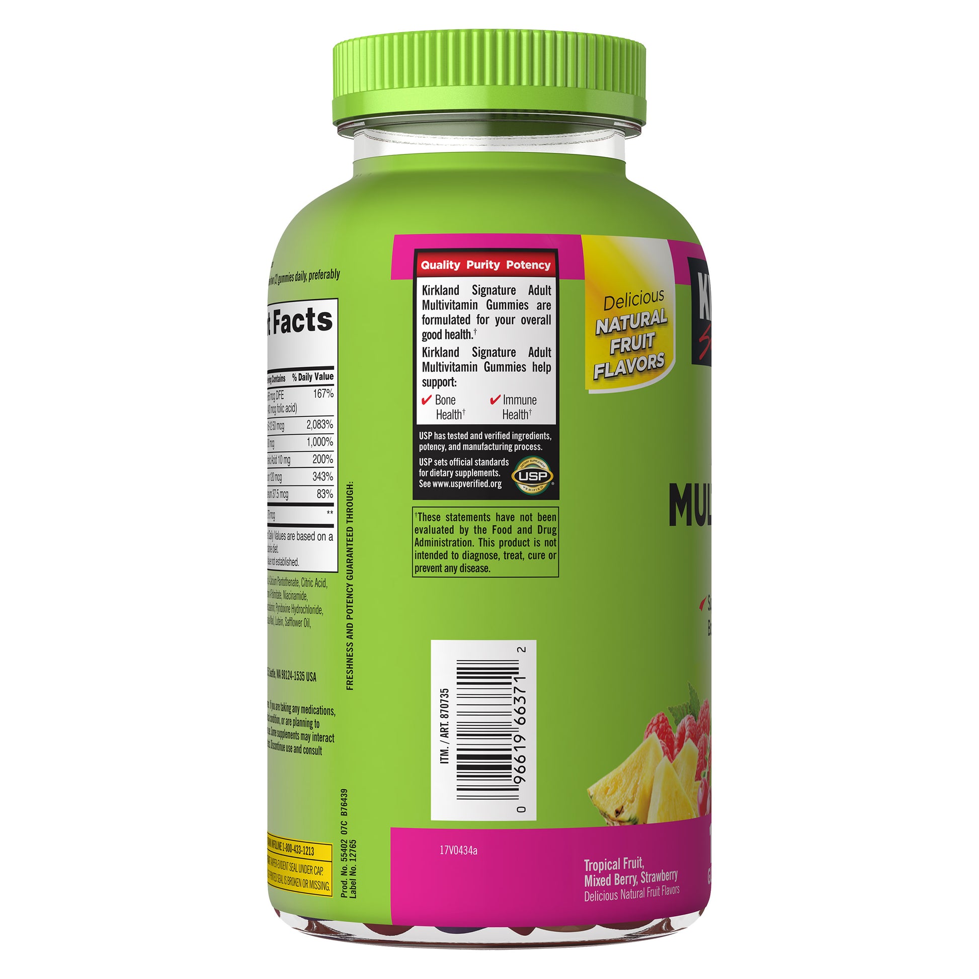 Kirkland Signature Adult Multi Gummies 2/160 ct