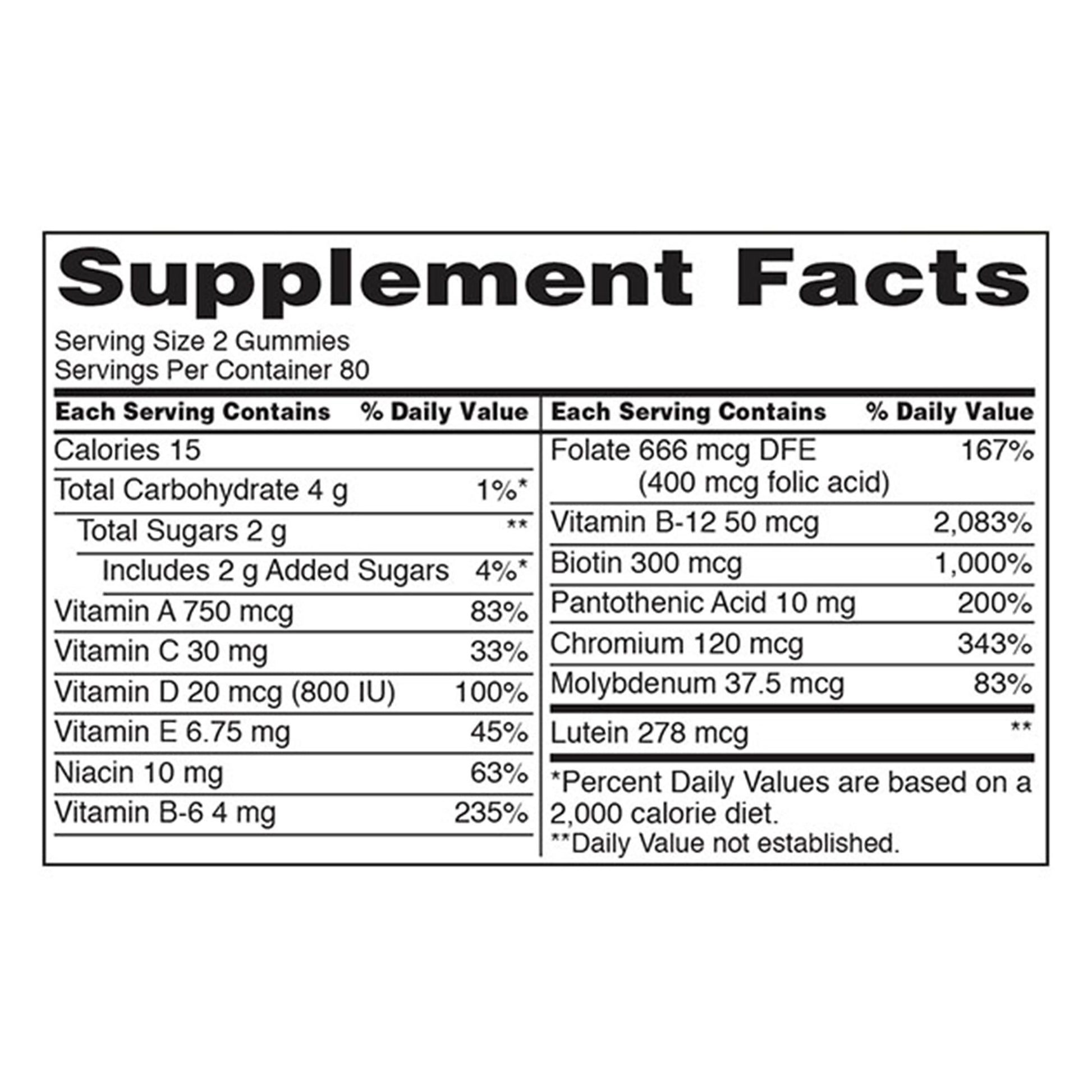 Kirkland Signature Adult Multi Gummies 2/160 ct