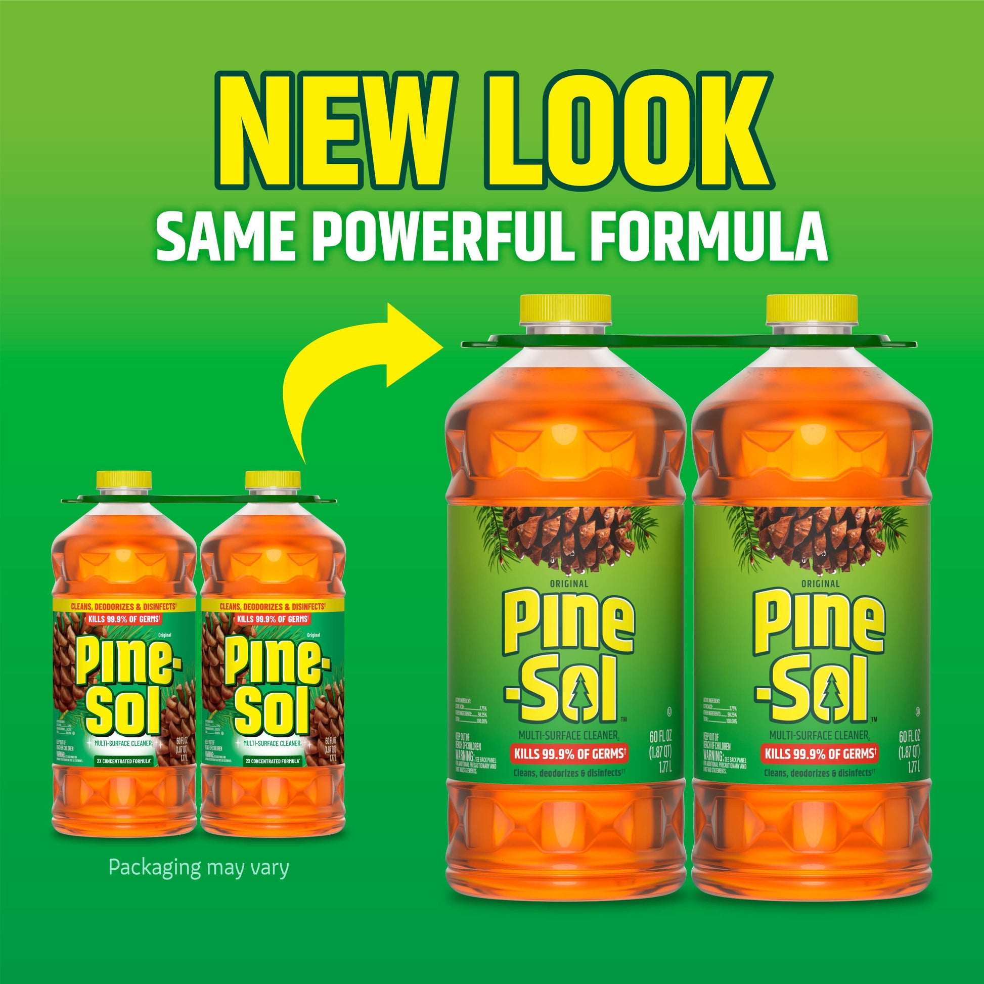 Pine-Sol Multi-Surface Cleaner, Pine Scent, 2 ct., 120 fl. oz.