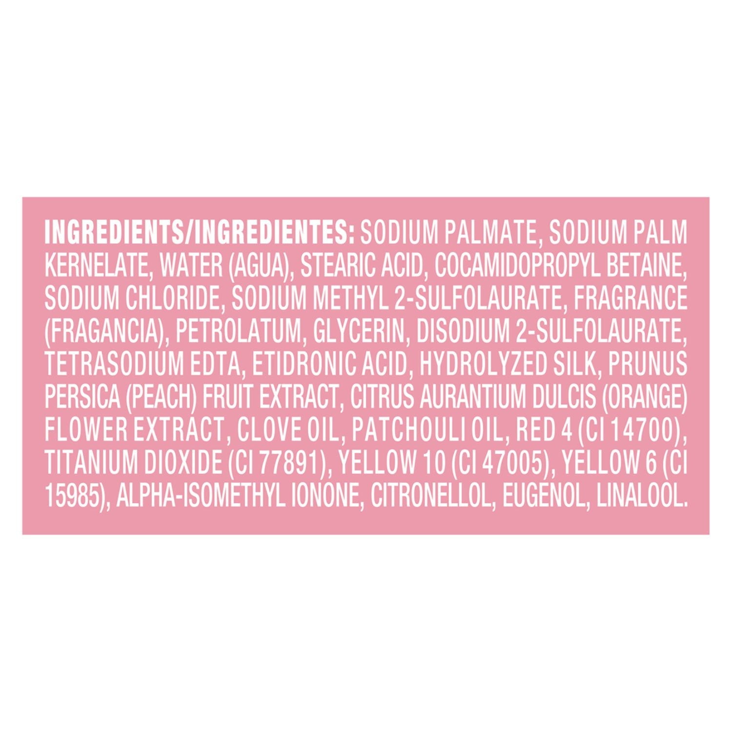 Caress Silkening Daily Silk Beauty Bar, White Peach & Orange Blossom, 3.75 oz., 16 ct.
