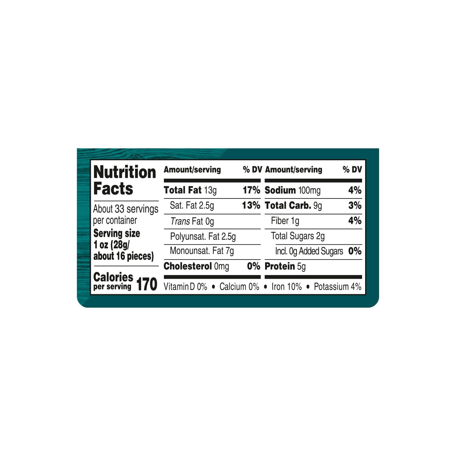 Member's Mark Roasted Whole Cashews with Sea Salt, 33 oz.