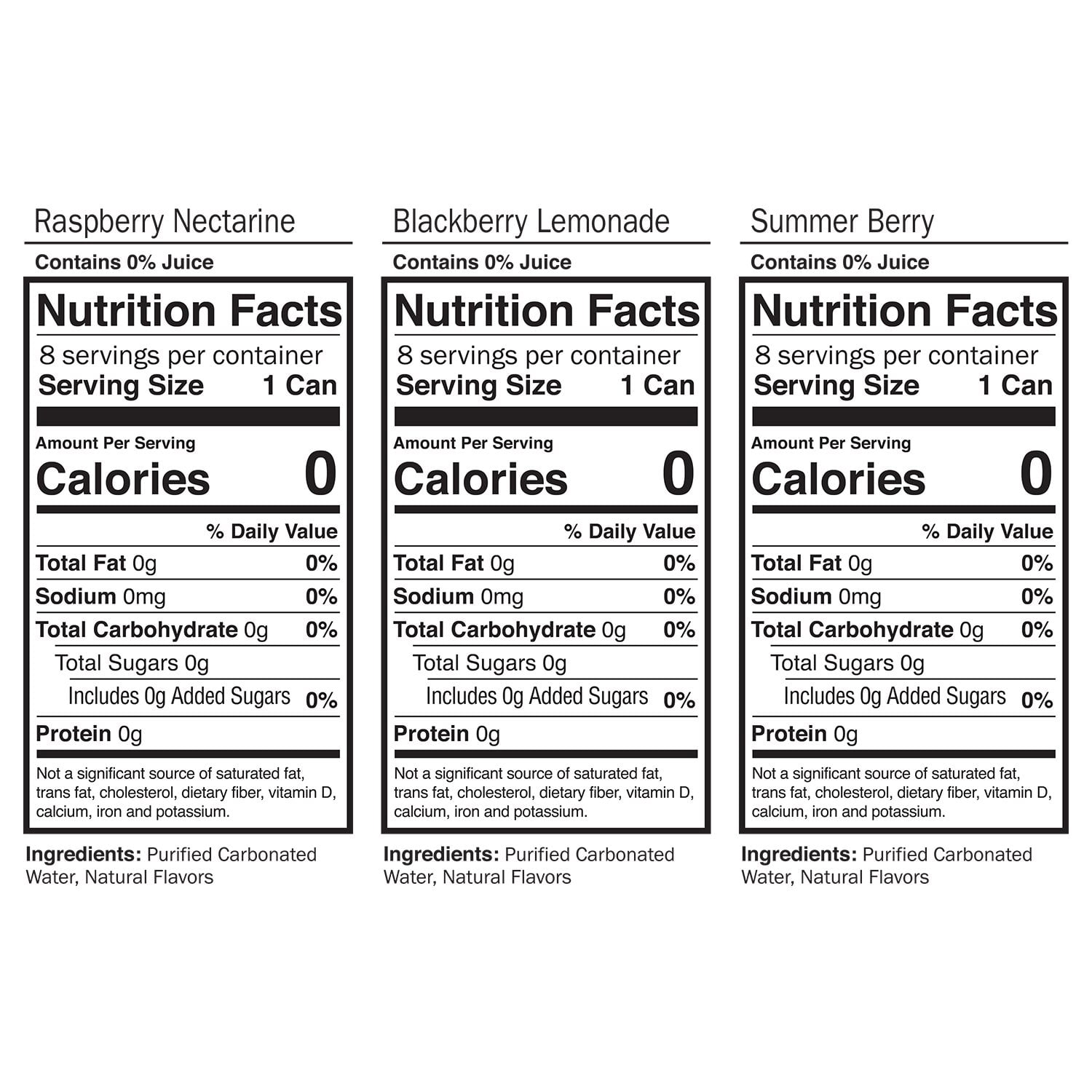 Waterloo Sparkling Water Variety Pack 12 fl. oz., 24 pk.