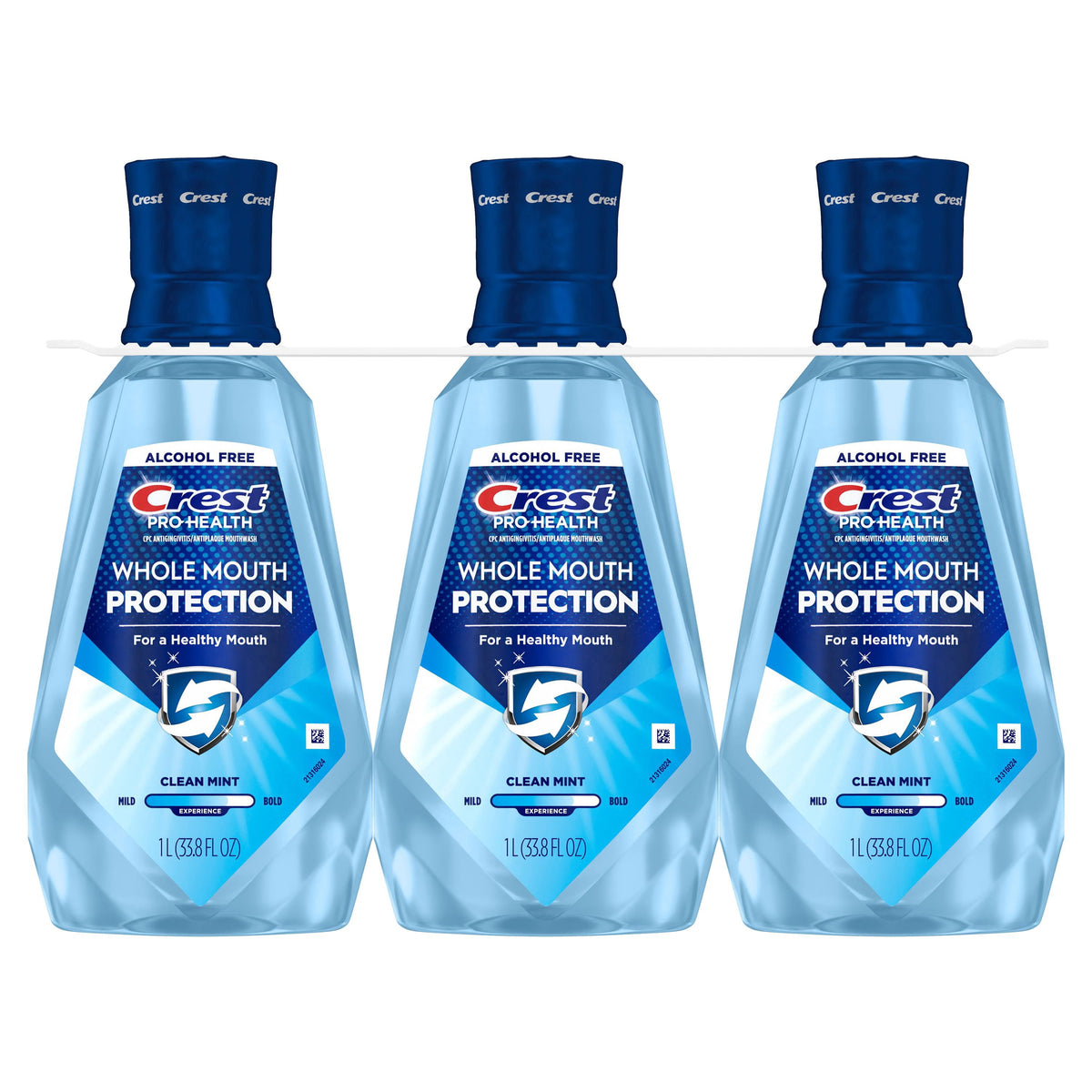 Crest Pro-Health Advantage Multi-Protection Mouthwash, Smooth Mint, 33.8 fl. oz., 3 pk.