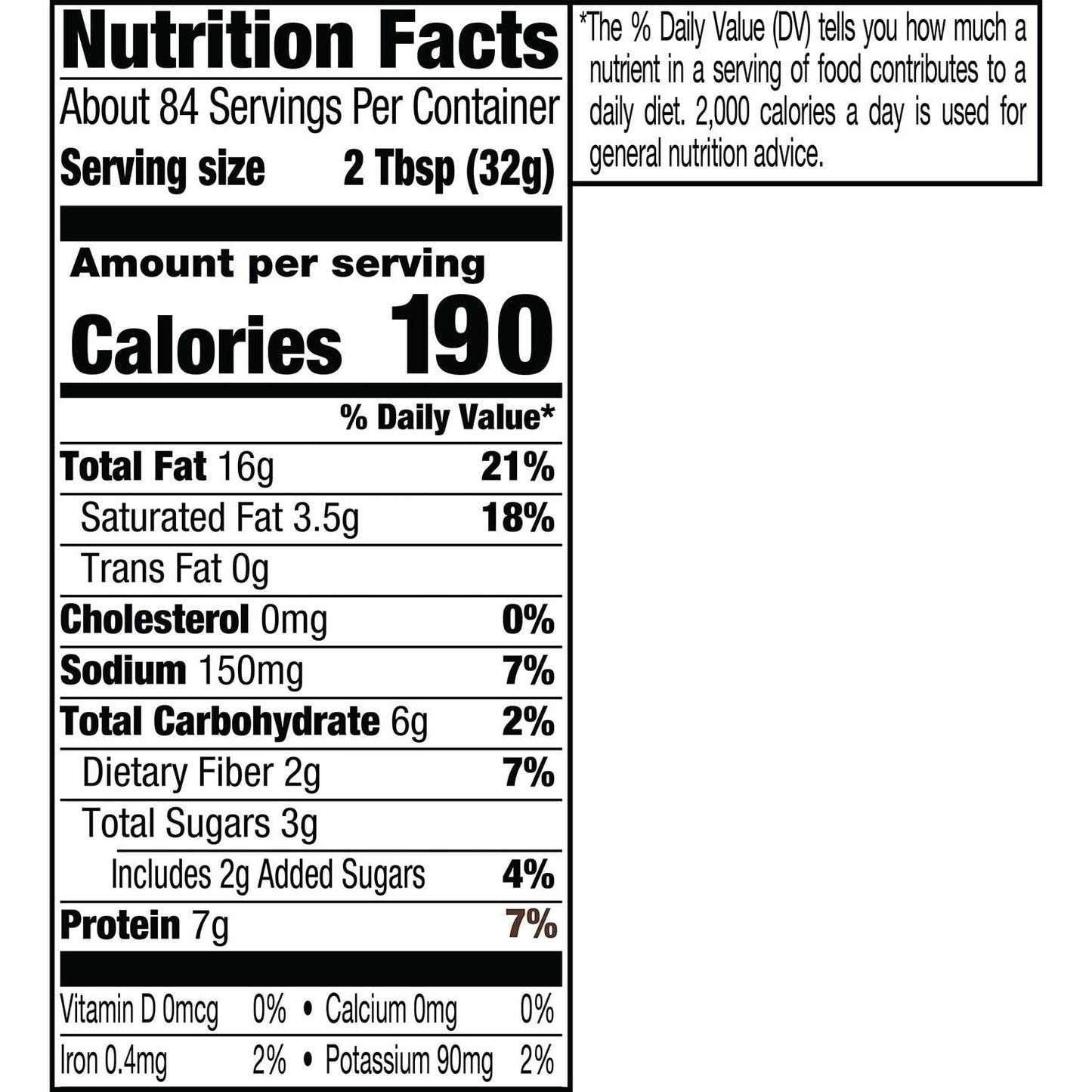Skippy Natural Creamy Peanut Butter Spread, 48 oz., 2 pk.