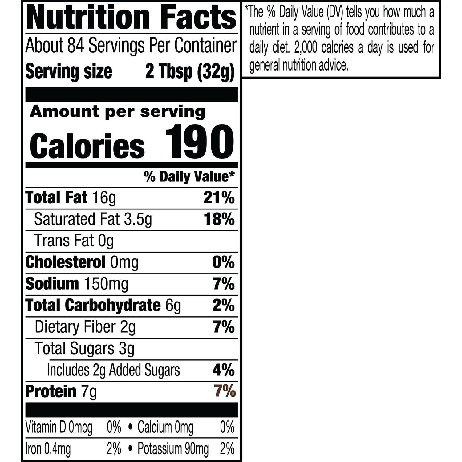 Skippy Natural Creamy Peanut Butter Spread, 48 oz., 2 pk.