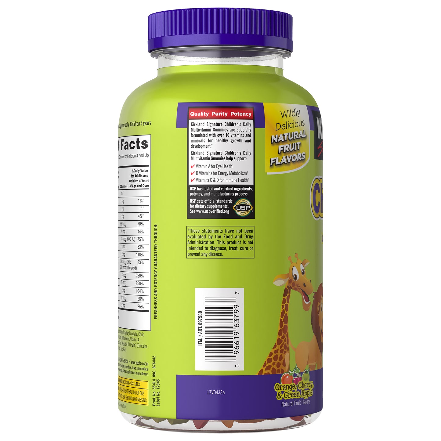 Kirkland Signature Children's Gummies 2/160 ct