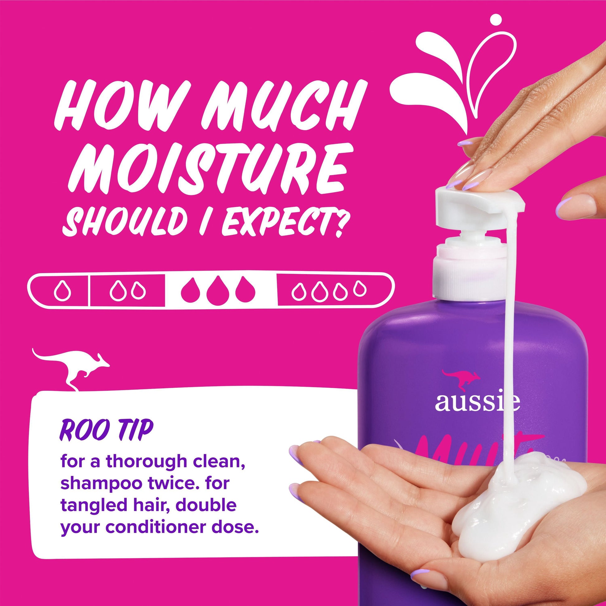 Aussie Multi Miracle Shampoo & Conditioner, 39.9 fl. oz., 2 pk.