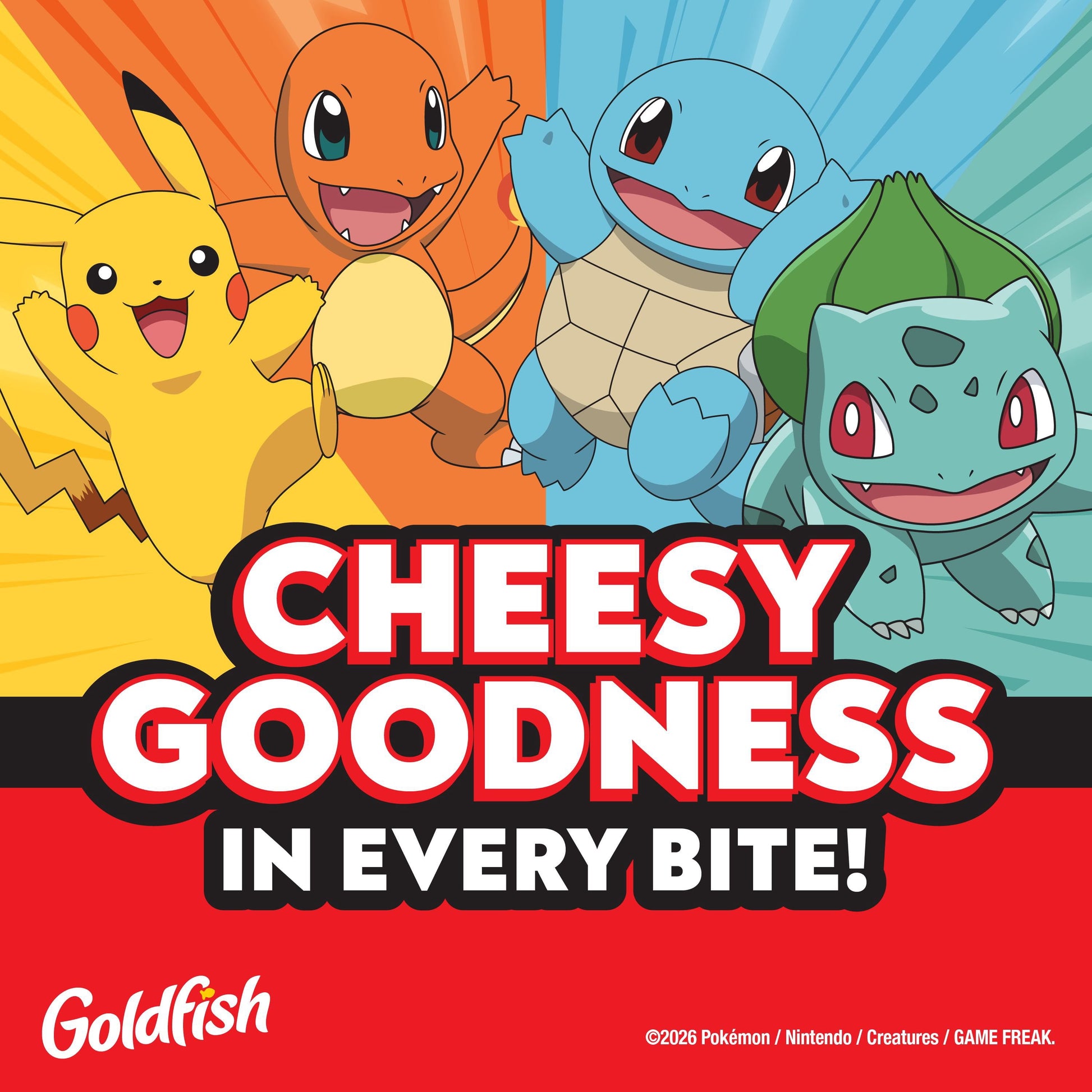 Pepperidge Farm Goldfish Cheddar Pokémon, 1 oz., 40 ct.