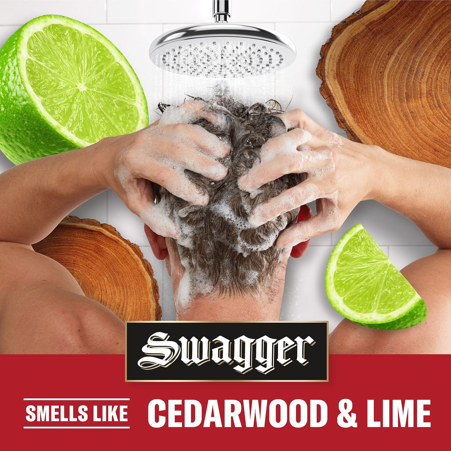 Old Spice Swagger 2-in-1 Shampoo and Conditioner, 39.9 fl. oz.