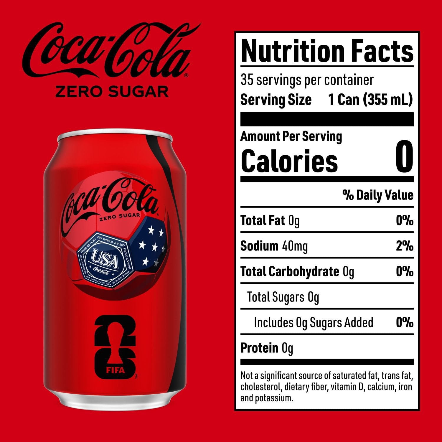 Coca-Cola Zero Sugar Soft Drink 12 fl oz., 35 pk.