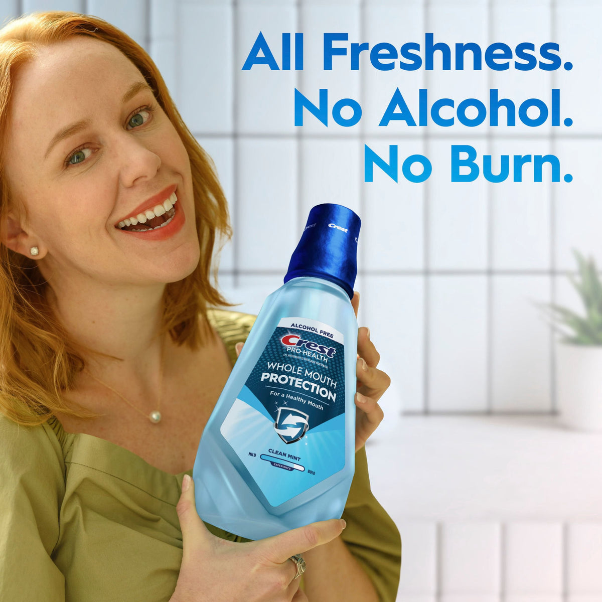 Crest Pro-Health Advantage Multi-Protection Mouthwash, Smooth Mint, 33.8 fl. oz., 3 pk.