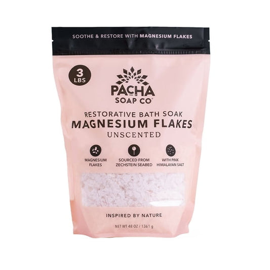 Pacha Soap Co, Pink Himalayan Magnesium, Salt Soak, 48 oz.