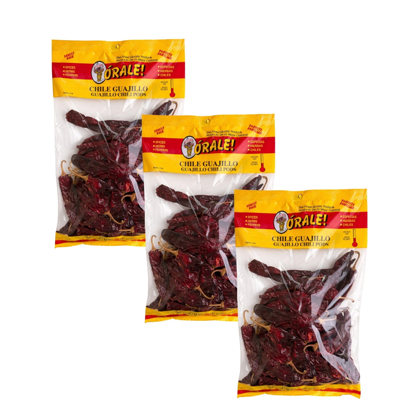 Orale! Guajillo Peppers, 12 oz.