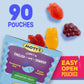 Mott's Assorted Fruit Flavored Snacks, 0.8 oz., 90 pk.