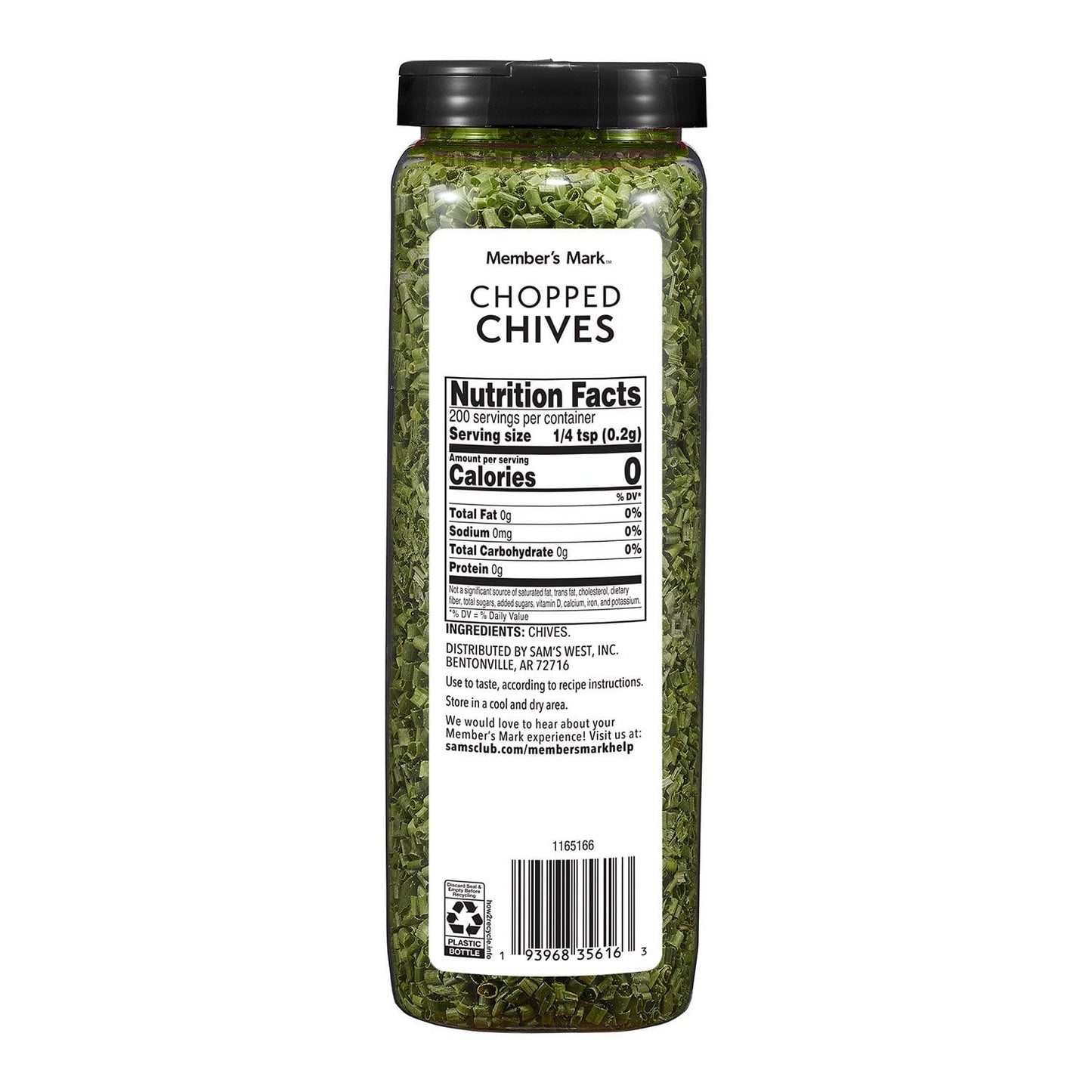 Member's Mark Chopped Chives, 1.4 oz.