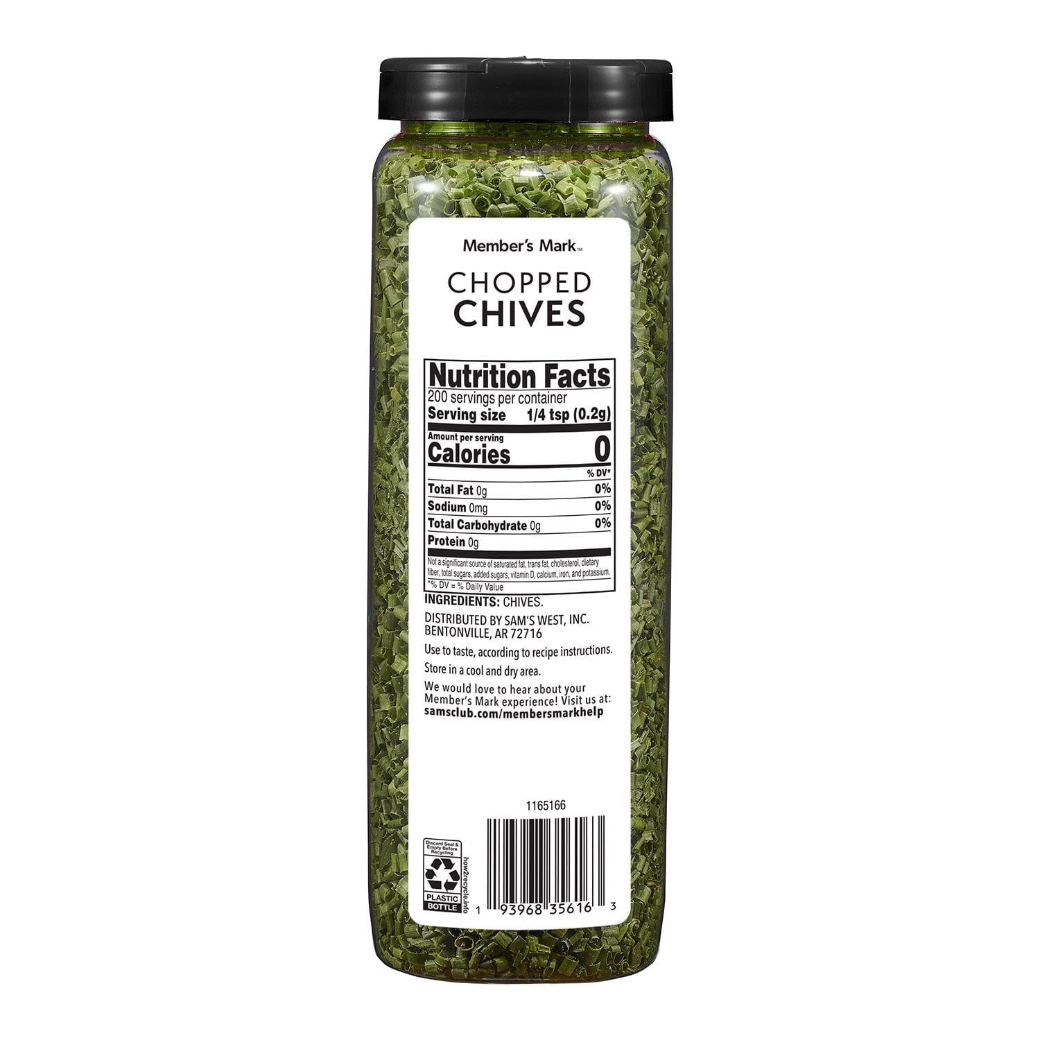 Member's Mark Chopped Chives, 1.4 oz.