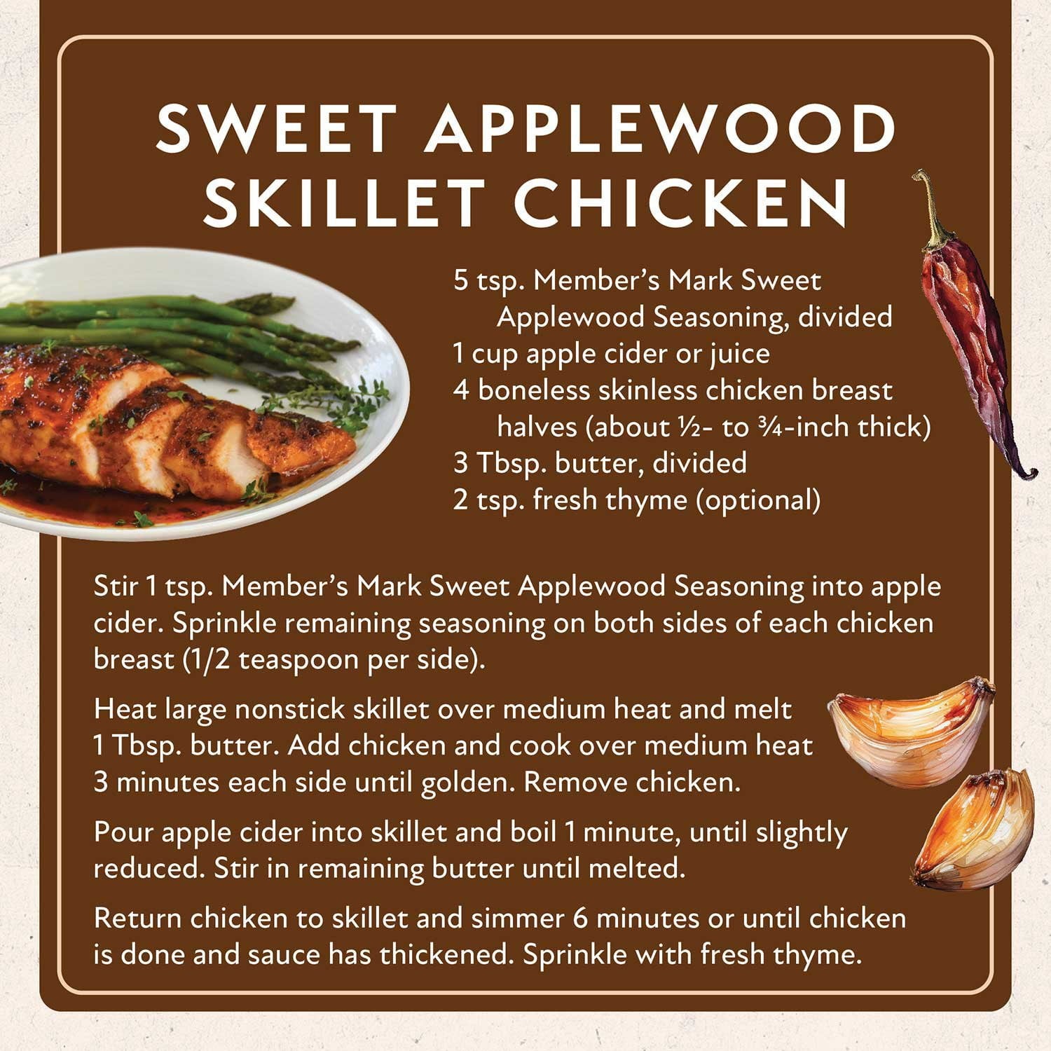 Member’s Mark Sweet Applewood Seasoning Blend, 9.7 oz.