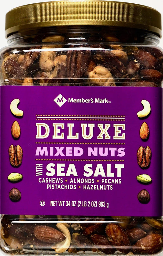 Member's Mark Deluxe Mixed Nuts with Sea Salt (34 oz.)