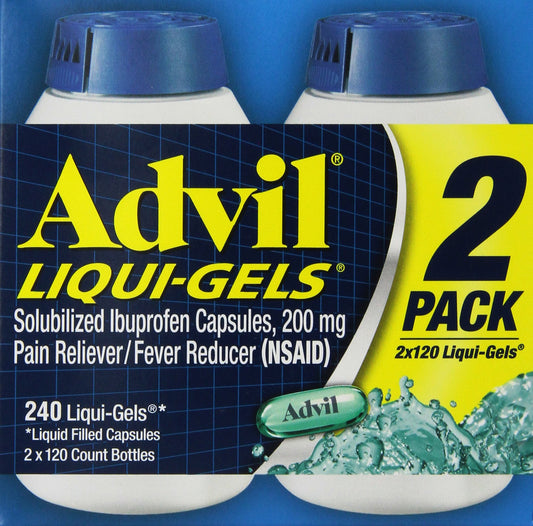 Advil Liqui-Gels 2/120 ct