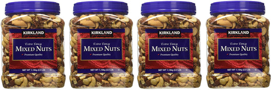 Kirkland Signature qCqKzc Fancy Mixed Nuts, 40 Ounce (4 Pack)