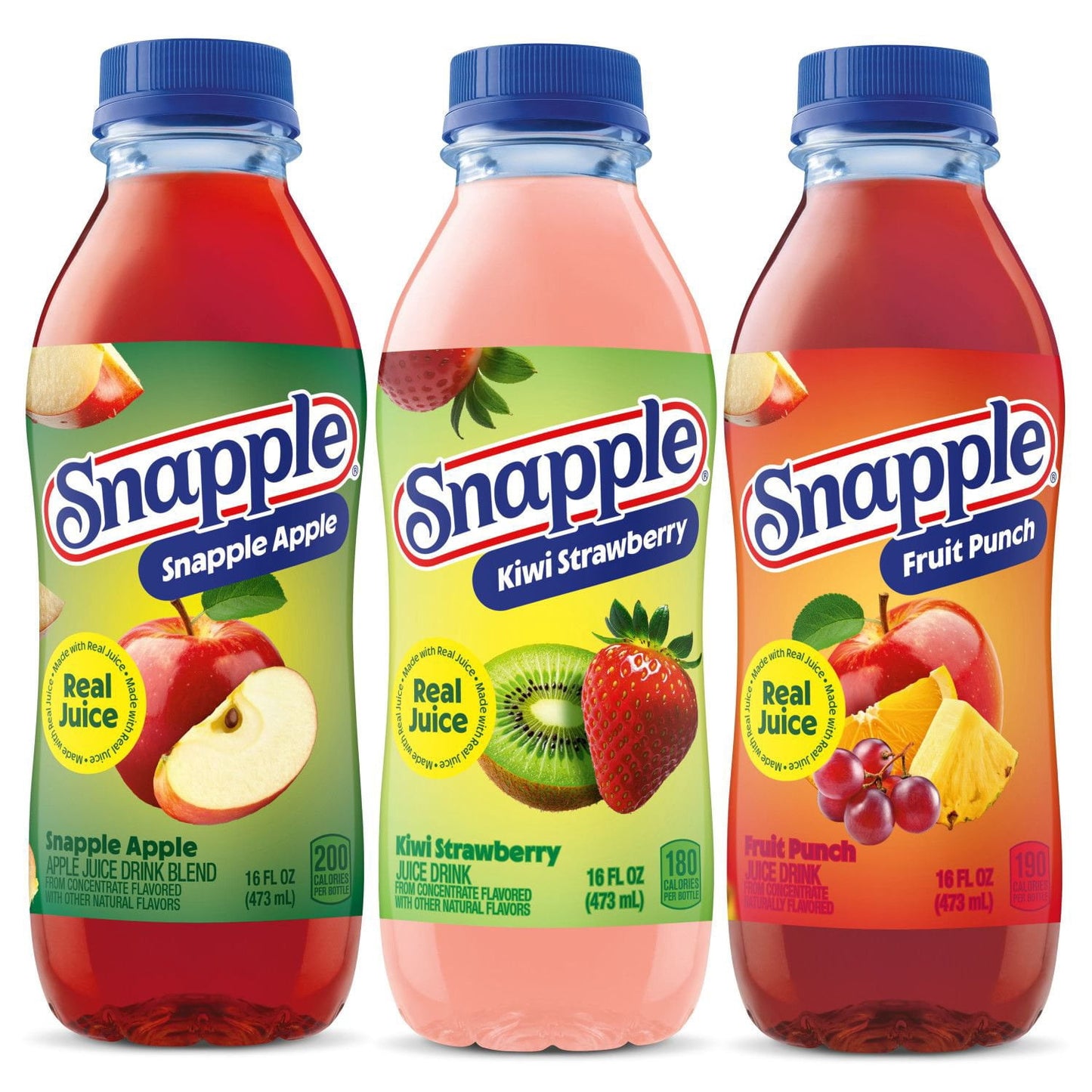 Snapple Juice Drink Variety Pack, 16 fl. oz., 24 pk.