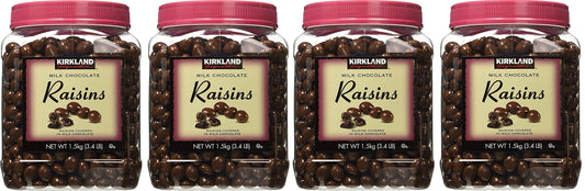 Kirkland Signature ScYaSa Milk Chocolate, Raisins, 54 Ounce (4 Pack)