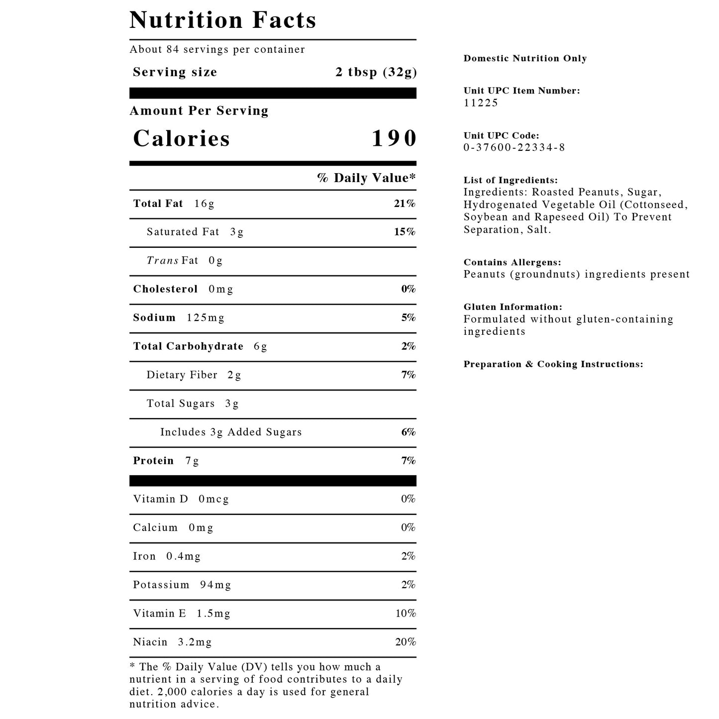 SKIPPY CHUNKY PEANUT BUTTER 2/48 OZ