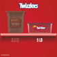 TWIZZLERS Twists Strawberry Flavored Licorice Style, Chewy Candy, 5 lbs.